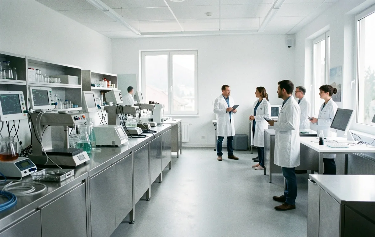 Biohacking Labor Atmosphäre